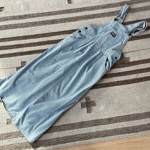 Oshkosh b’gosh overalls dress, vintage guc